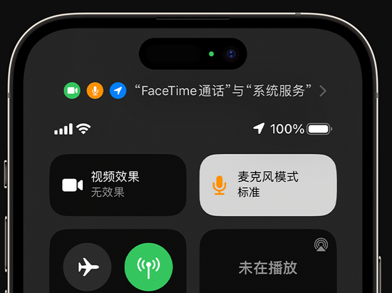 南靖苹果授权维修网点分享iPhone在通话时让你的声音更清晰 