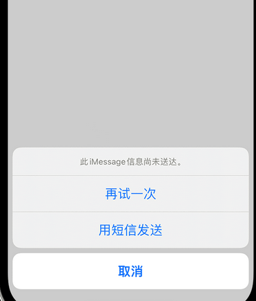 南靖apple维修iPhone上无法正常发送iMessage信息