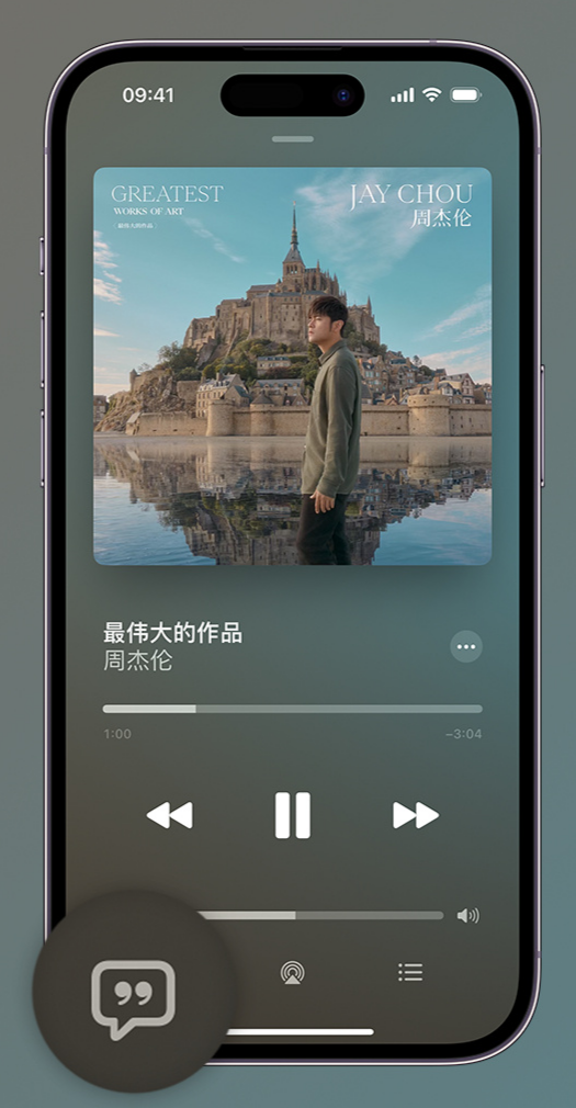 南靖iphone维修分享如何在iPhone上使用Apple Music全新唱歌功能 