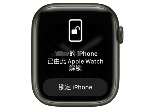 南靖苹果手机维修分享用 AppleWatch 解锁配备面容 ID 的 iPhone方法 