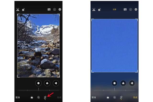 南靖苹果手机维修分享iPhone手机如何使用裁剪功能隐藏照片 